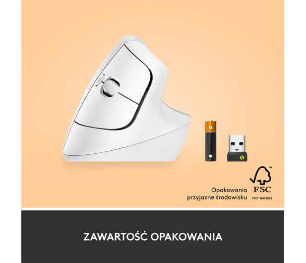 Logitech LIFT Biała - 743072 - zdjęcie 13